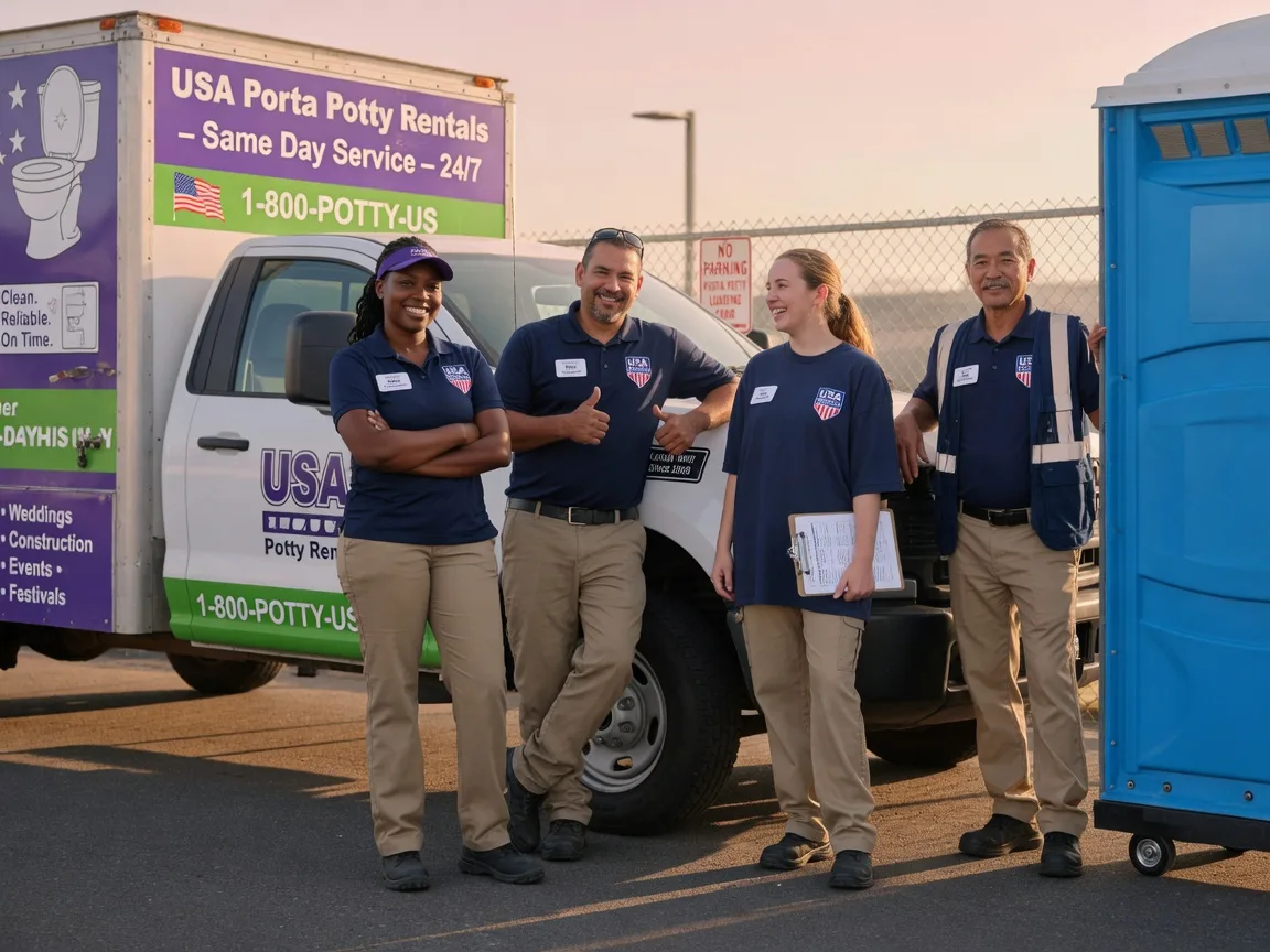 Porta Potty Rental company in Wildomar, CA